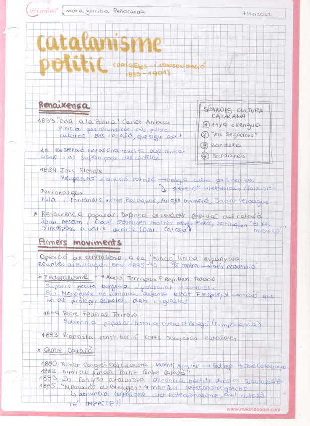 Miniatura del documento Resum-dhistoria-dEspanya-Catalanisme-politic.pdf