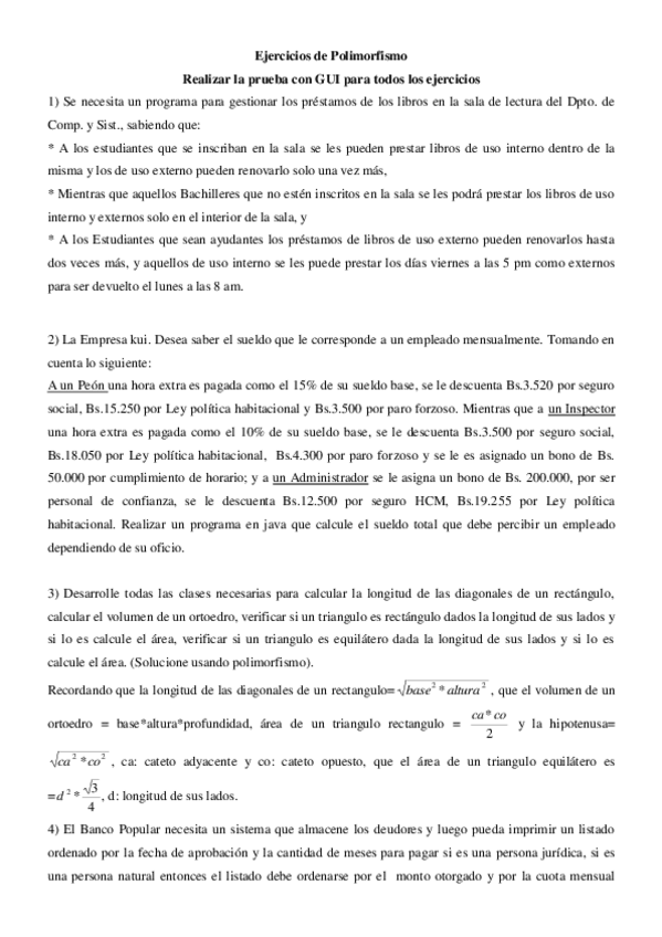 Miniatura del documento Ejercicios-de-Polimorfismo.pdf