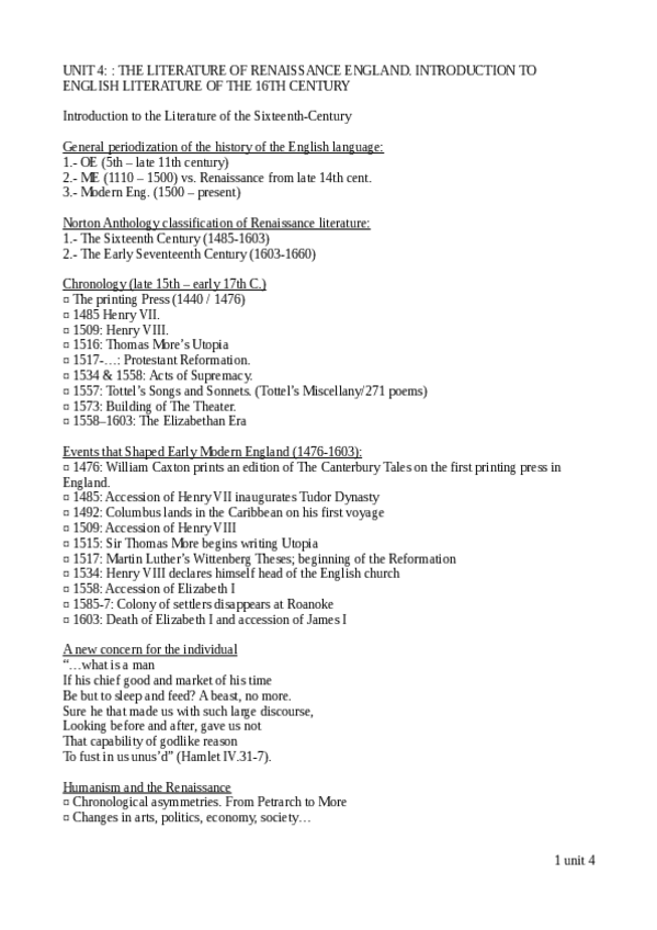 Miniatura del documento UNIT-4-medieval-Petrarch-Shakespeare-Sidney-Spenser.pdf