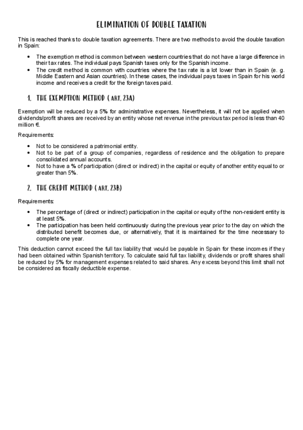 Miniatura del documento Elimination of double taxation - International Taxation.pdf