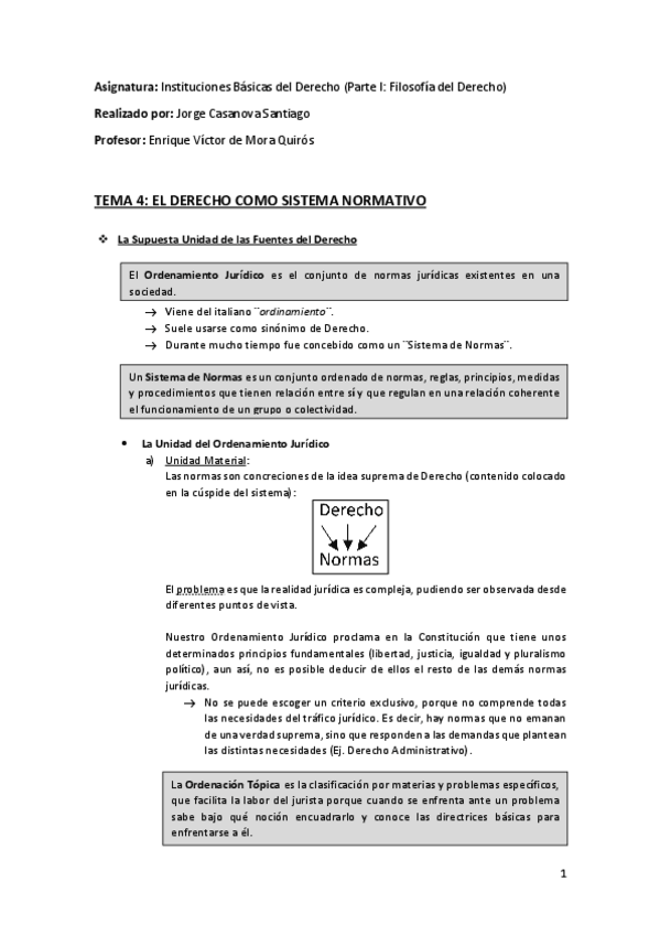 Miniatura del documento Tema 4 (El Derecho como Sistema Normativo) - Instituciones Básicas del Derecho.pdf
