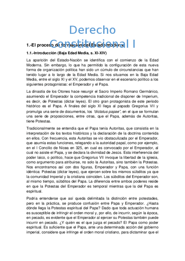 Miniatura del documento Derecho Constitucional I.docx