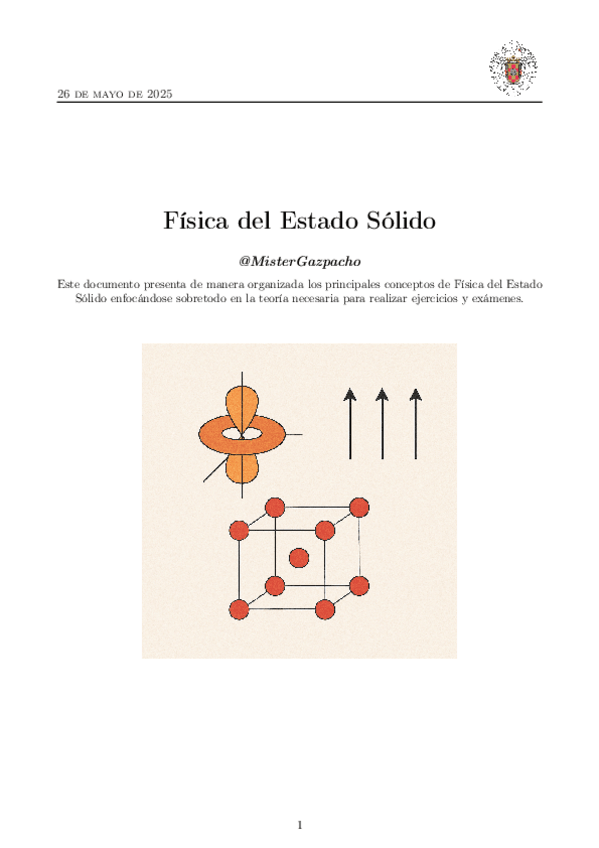 Miniatura del documento Apuntes - Física del Estado Solido (Temas 1,2,3,4,5).pdf