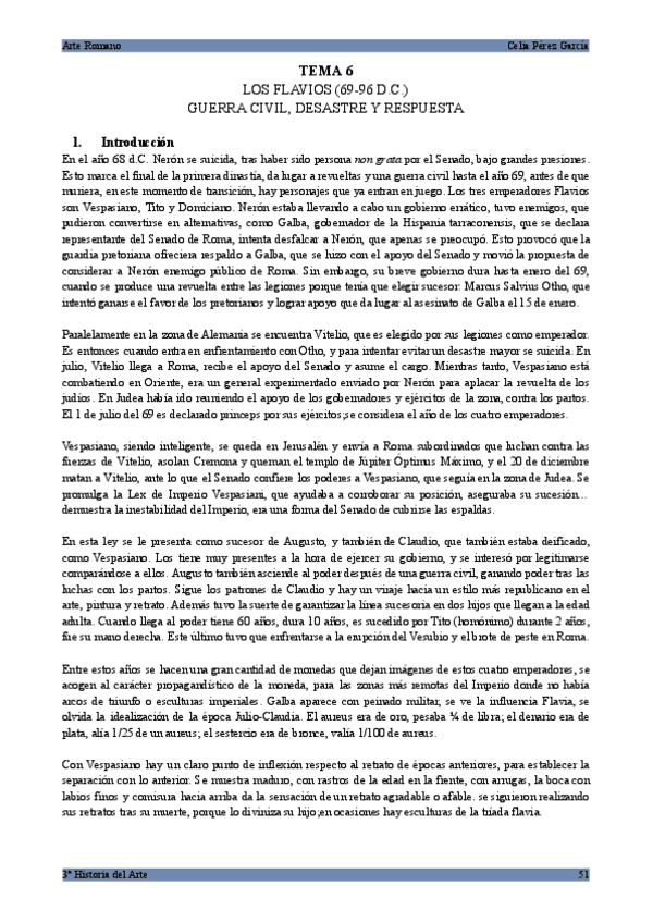 Miniatura del documento TEMA 6: LOS FLAVIOS 69-96 D.C. GUERRA CIVIL DESASTRE Y RESPUESTA.pdf.pdf