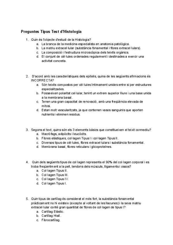 Miniatura del documento Preguntes-Tipus-Test-dHistologia(per a estudiar).pdf.pdf