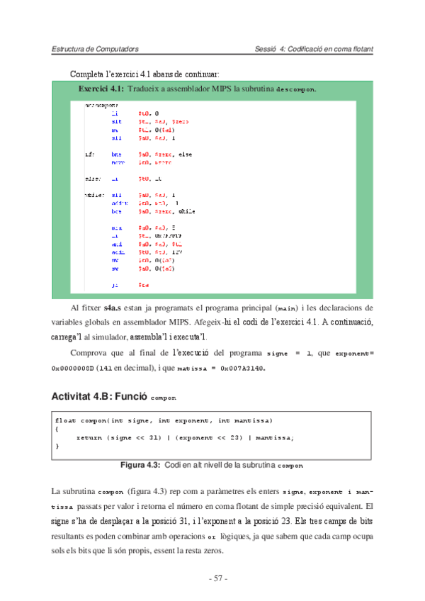 Miniatura del documento EC - Practica Sessió 4 Coma Flotant.pdf