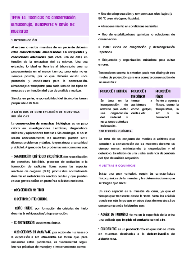 Miniatura del documento Tema-14.-Tecnicas-de-conservacion-almacenaje-transporte-y-envio-de-muestras.pdf