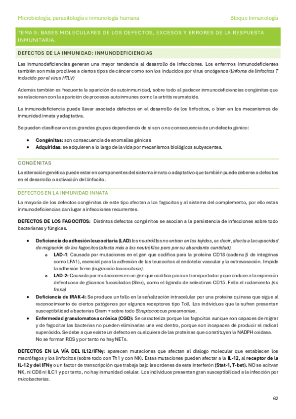 Miniatura del documento Tema-5.-Bases-moleculares-de-los-defectos-excesos-y-errores-de-la-respuesta-inmunitaria.pdf