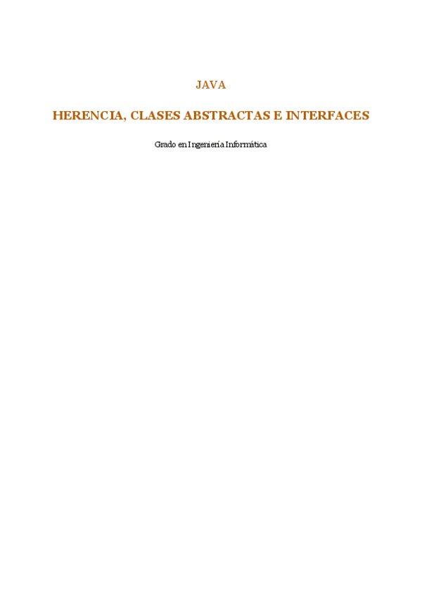 Miniatura del documento Java-Herencia-Clases-abstractas-e-Interfaces-Informatica.pdf