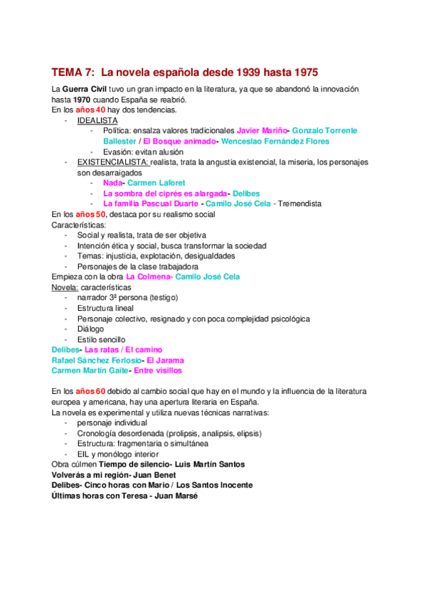 Miniatura del documento TEMA-7-La-novela-espanola-desde-1939-hasta-1975.pdf