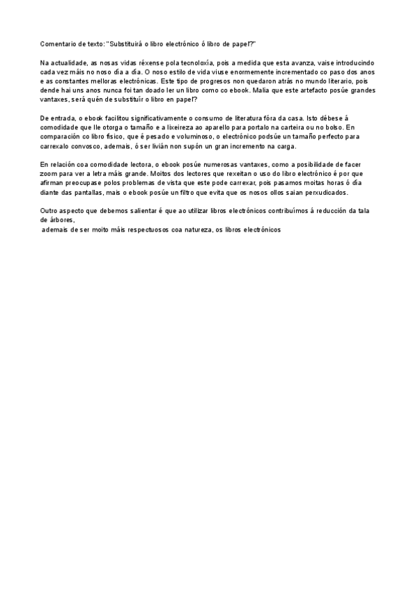 Miniatura del documento Comentario-de-texto-O-libro-electronico-substituira-o-libro-en-papel.pdf