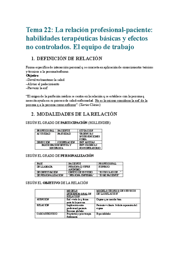 Miniatura del documento Tema-22La-relacion-profesional-paciente.-habilidades-terapeuticas-basicas-y-efectos-no-controlados.-El-equipo-de-trabajo.pdf