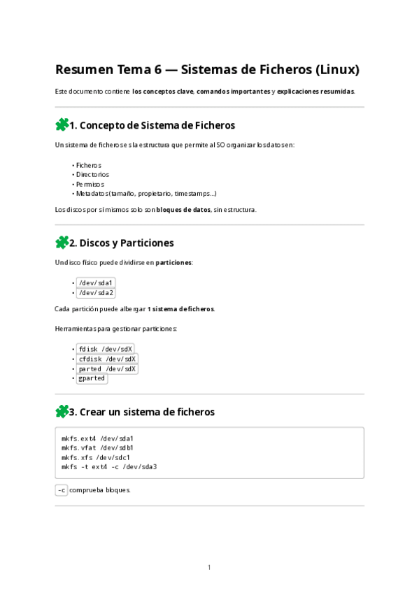 Miniatura del documento Resumen-Tema6-Sistemas-Ficheros.pdf