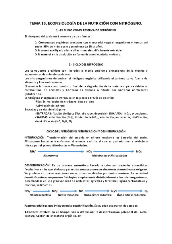 Miniatura del documento Tema 10 Ecofisiología de la nutrición con nitrógeno.pdf