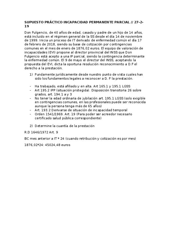 Miniatura del documento SUPUESTO PRÁCTICO INCAPACIDAD PERMANENTE PARCIAL.docx