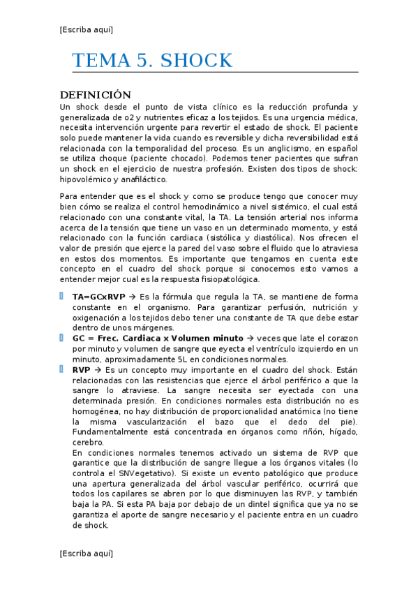 Miniatura del documento Tema 05. Shock.docx