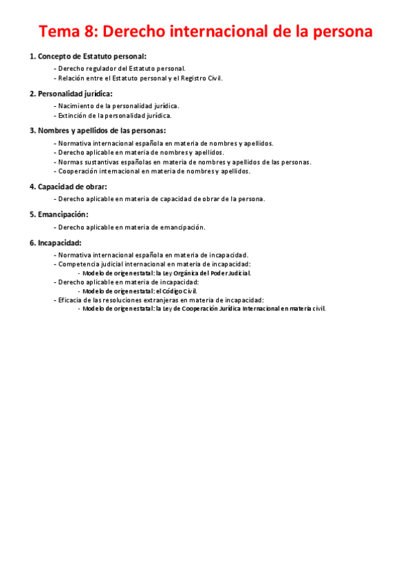 Miniatura del documento Tema 8 - Derecho internacional de la persona.pdf