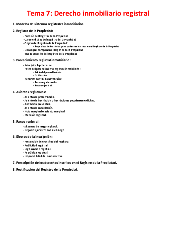 Miniatura del documento Tema 7 - Derecho inmobiliario registral.pdf