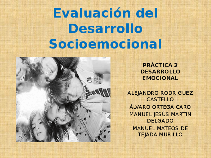 Miniatura del documento Evaluación del Desarrollo Socioemocional.pptx