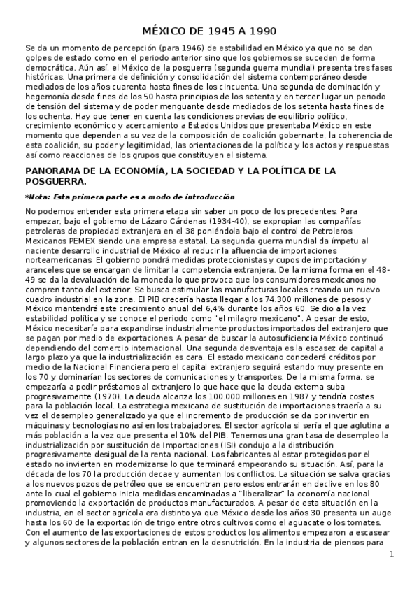 Miniatura del documento Mexico-de-1945-a-1990.docx