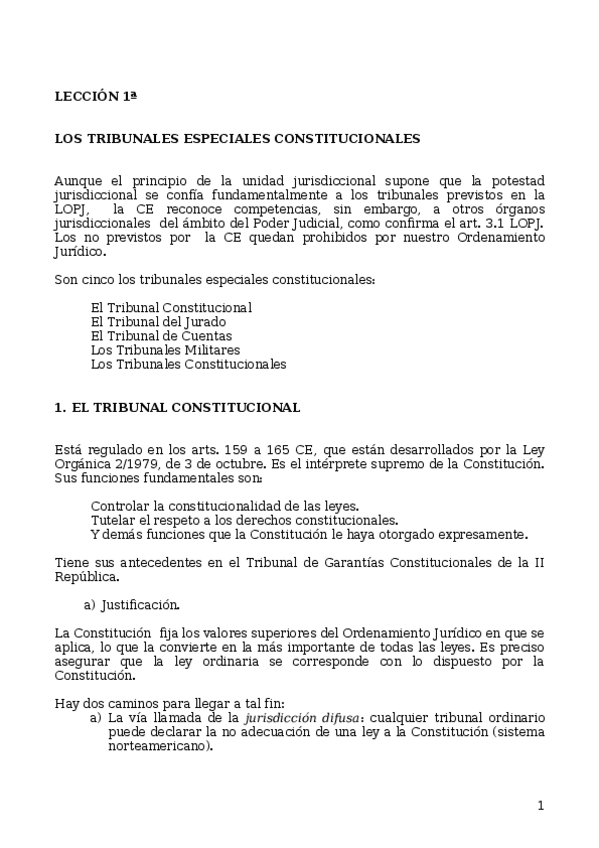 Miniatura del documento LeccioIn-1-LOS-TRIBUNALES-ESPECIALES-CONSTITUCIONALES.doc