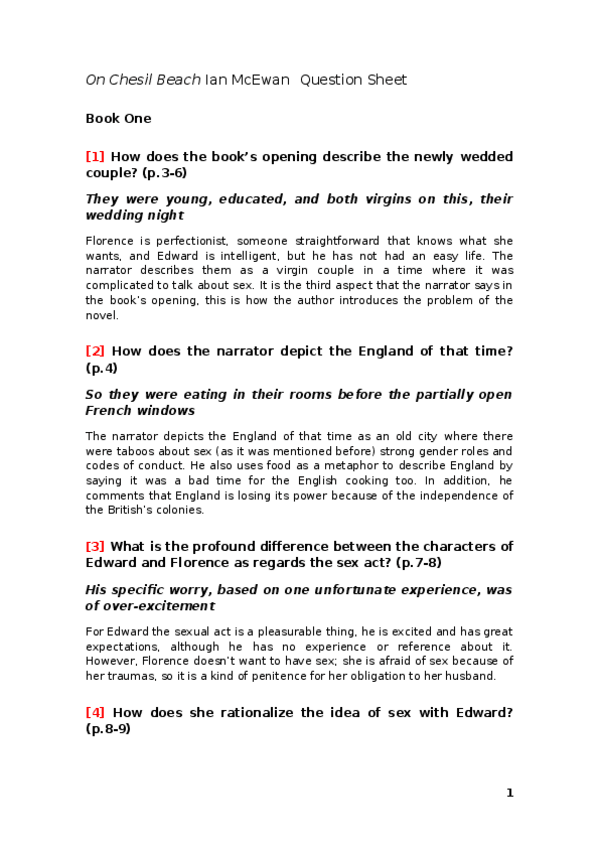 Miniatura del documento 3-On-Chesil-Beach-Ian-McEwan-Question-Sheet.docx