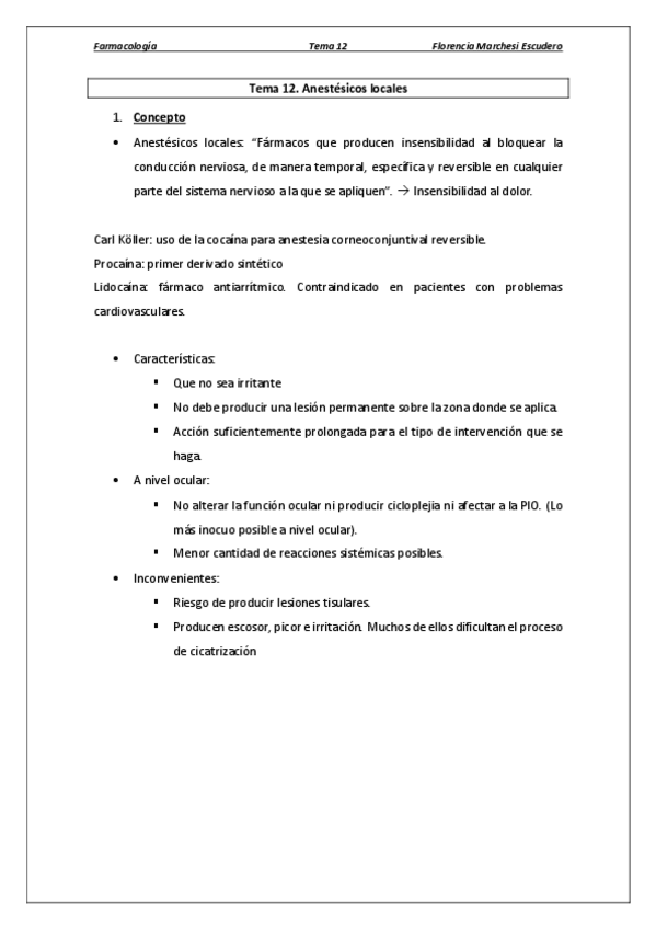 Miniatura del documento Tema 12 - Anestesicos locales.pdf