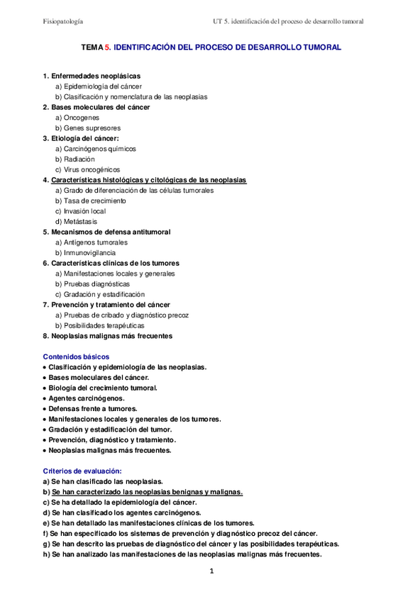 Miniatura del documento UT-5-Proceso-de-desarrollo-tumoral-I-Apuntes.pdf