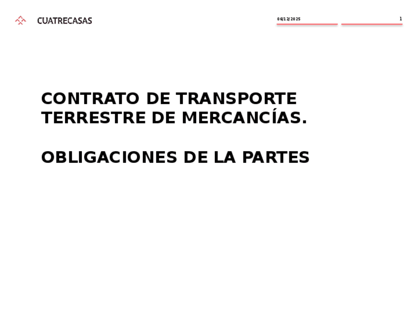 Miniatura del documento Presentation.Obligaciones de las partes. Cto de Tte.pptx