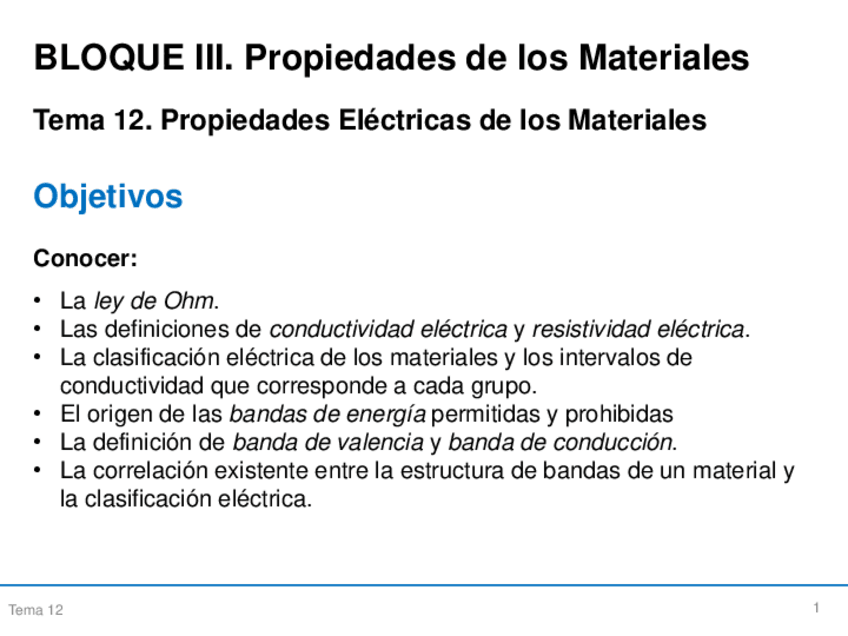 Miniatura del documento Tema 11 Propiedades Eléctricas PTM.pdf