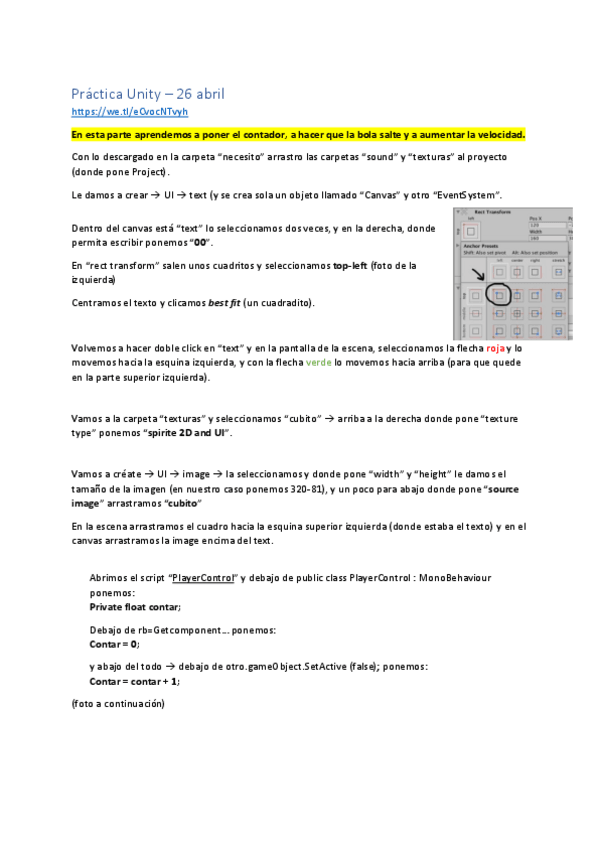 Miniatura del documento 26 abril - Práctica Unity.pdf