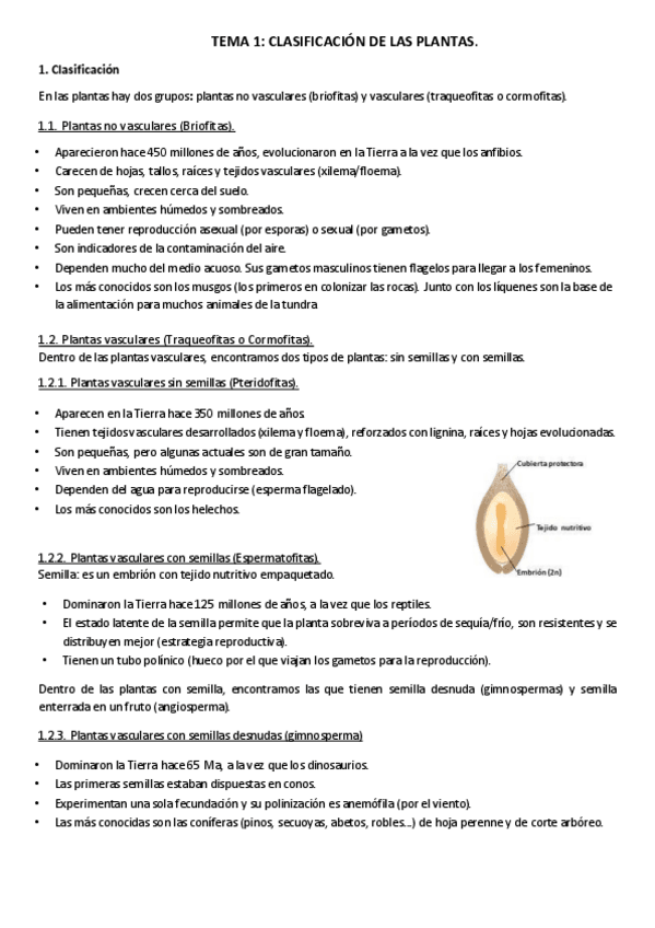 Miniatura del documento Tema 1 Clasificacion de las plantas.pdf
