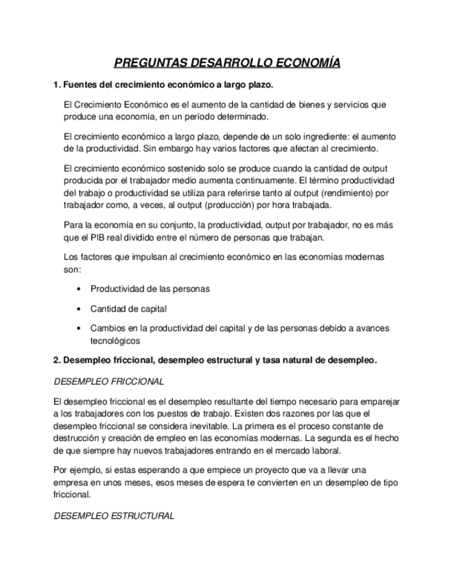 Miniatura del documento PREGUNTAS DESARROLLO ECONOMIA.rtf